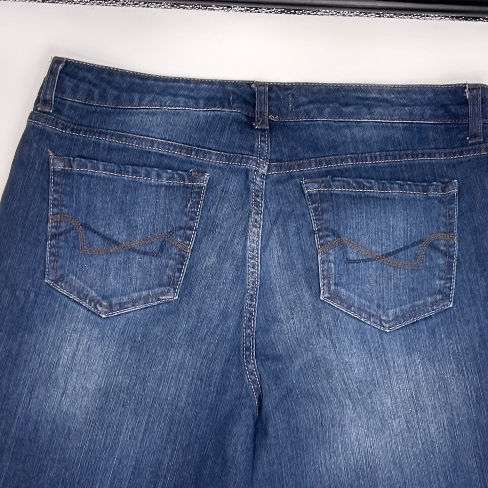 Vintage America Boho Bootcut Jeans Women's Size 10/30 Medium Wash Denim - Picture 6 of 8